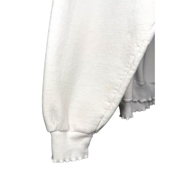 Vintage Jerzees Women’s XL Crewneck Sweatshirt Coquette Polka Dot Bows Stars 90s - Picture 5 of 8